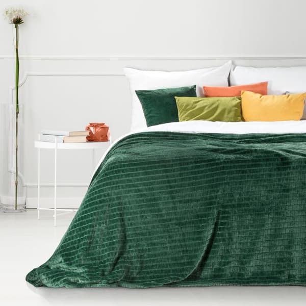 CINDY2 200x220 Design91 tæppe mørkegrøn