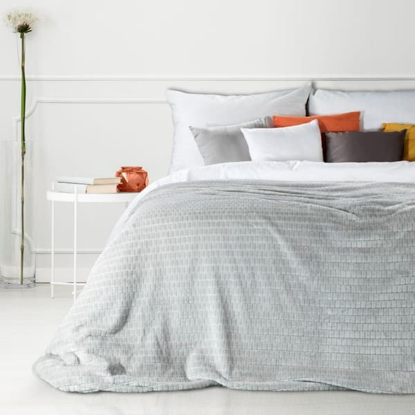 Peittopäällinen CINDY-2 170x210 hopea