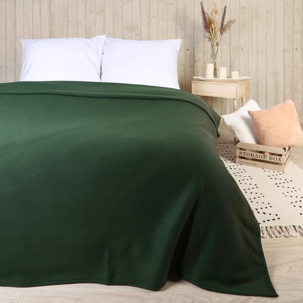 Fleece tæppe SOFTI 150x200 Darymex flaskegrøn
