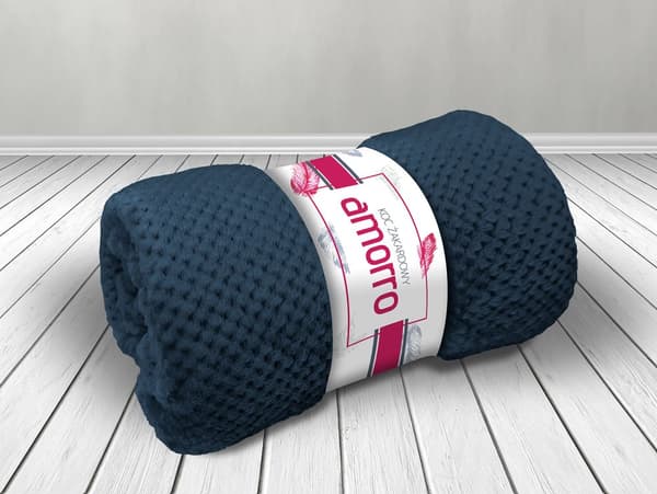 Jacquardtæppe Amorro 150x200 Darymex marineblå