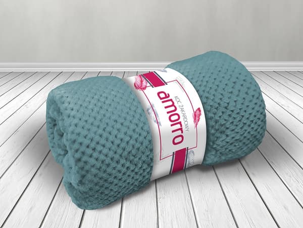 Jacquard tæppe Amorro 150x200 Darymex lys turkis