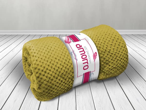Jacquardtæppe Amorro 150x200 Darymex oliven
