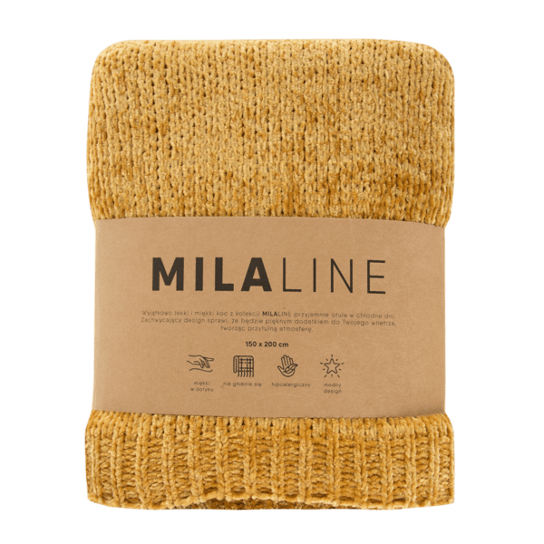 Tæppe LUCY 150x200 Eurofirany gul sweater