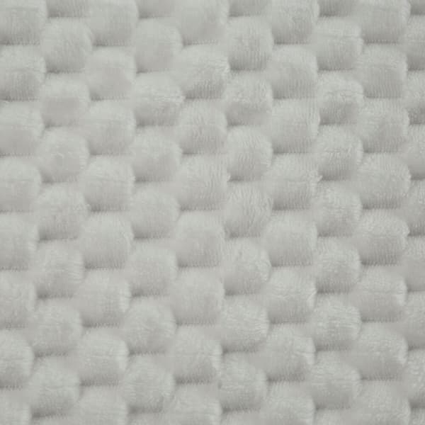 Tæppe CINDY6 150x200 Design91 hvid med 3D rumlig prægning