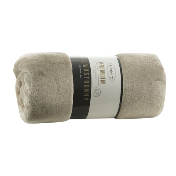 Tæppe TEDY 70x160 Eurofirany beige blød boucle + varm fleece