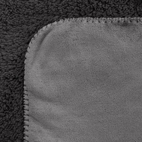 Tæppe TEDY 150x200 Eurofirany stål blød boucle + varm fleece