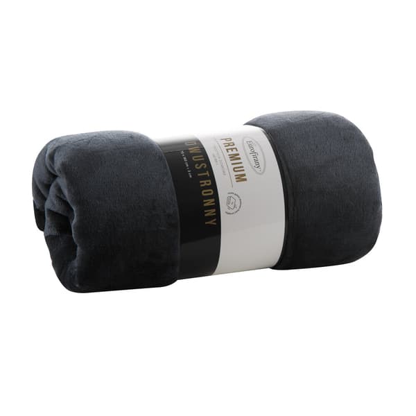 Peitto TEDY 150x200 Eurofirany musta pehmeä boucle + lämmin fleece