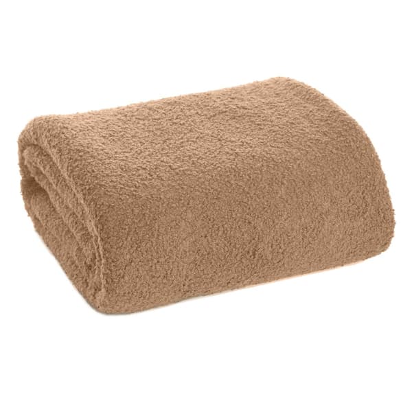 Tæppe sengetæppe BUKLA 200x220 Eurofirany beige varm lam
