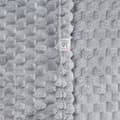 Miniatyrbild 9 av 9: Filt CINDY6 150x200 Design91 silver med 3D spatial prägling
