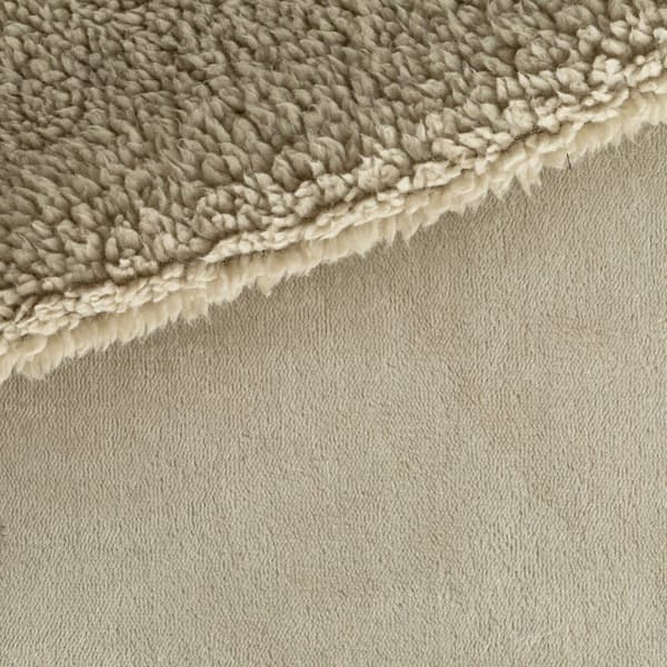 Tæppe TEDY 150x200 Eurofirany beige blød boucle + varm fleece