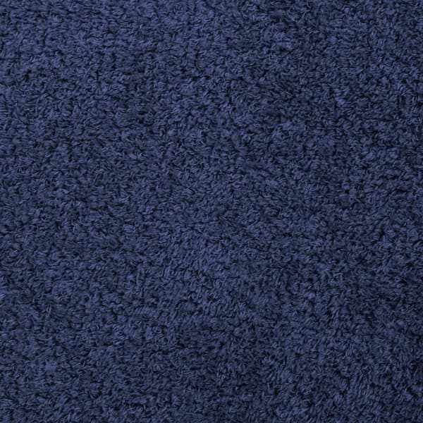LORI 150x200 Design91 marineblåt tæppe blødt og luftigt