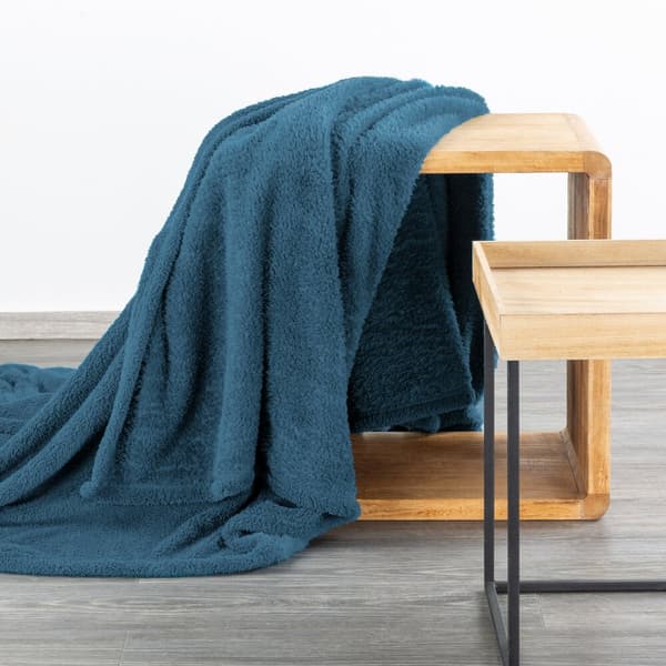Tæppe LORI 150x200 Design91 turkis blød og luftig