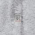 Miniatyrbild 5 av 8: LORI filt 150x200 Design91 silver mjuk och fluffig