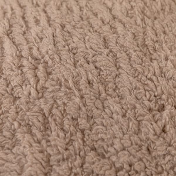 Tæppekast Dreamy boucle 150x200 brun blød boucle+lam