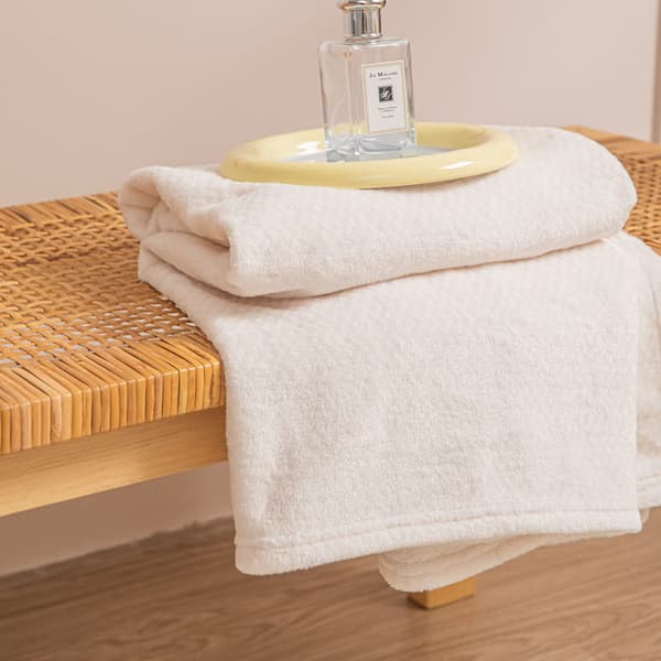 Mikrofiber tæppebetræk til WILLY lænestol 70x150 creme