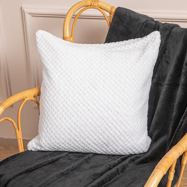 Mikrofiber tæppebetræk til lænestol WILLY 70x150 sort
