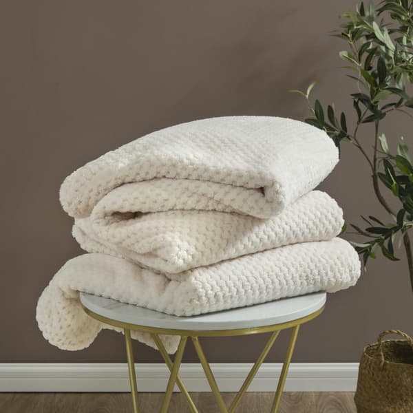 Monte 75x150 creme lænestol tæppebetræk
