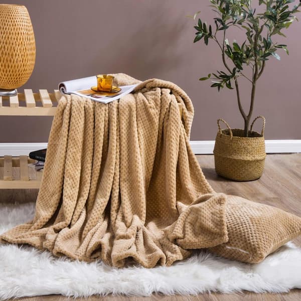 Monte microfiber tæppe 200x220 beige