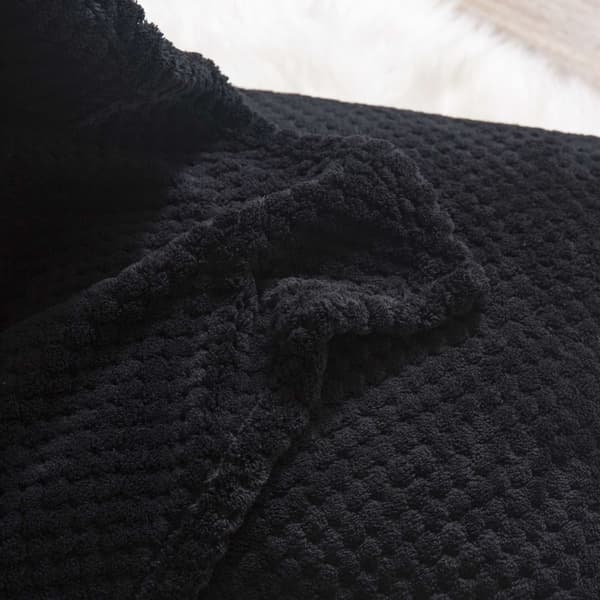 Monte Microfiber Stræktæppe 150x200 Sort