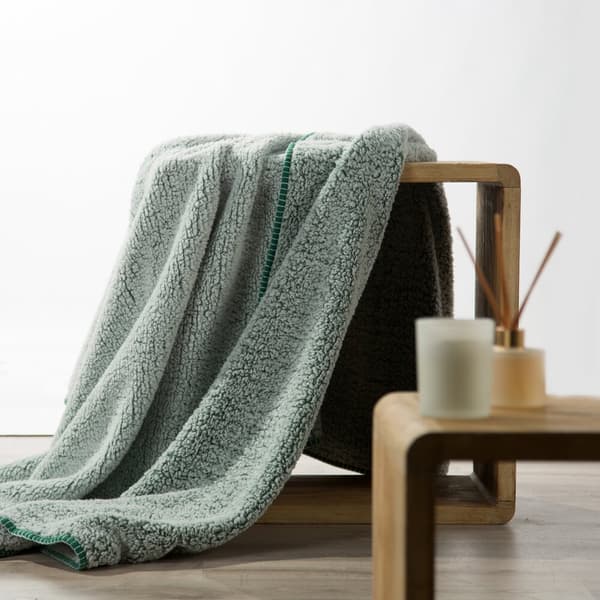 Filt KOALA 170x210 Eurofirany grönt lamm
