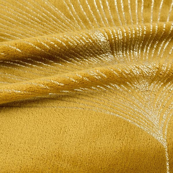 Filt GINKO1 150x200 Eurofirany honung med gyllene ginkgoblad