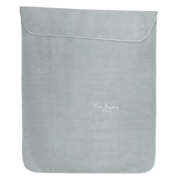 Pierre Cardin CLARA1 Tæppe 160x220 Pierre Cardin Eurofirany sølv fluffy og varmt broderet logo