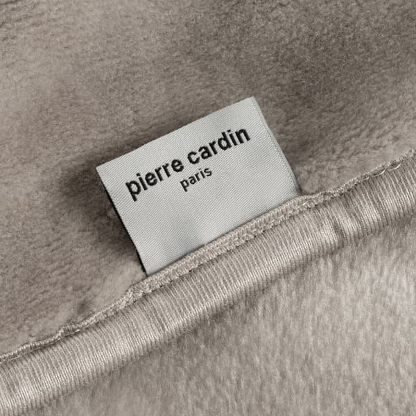 Pierre Cardin CLARA1 Tæppe 160x220 Pierre Cardin Eurofirany mørk beige fluffy og varm broderet l