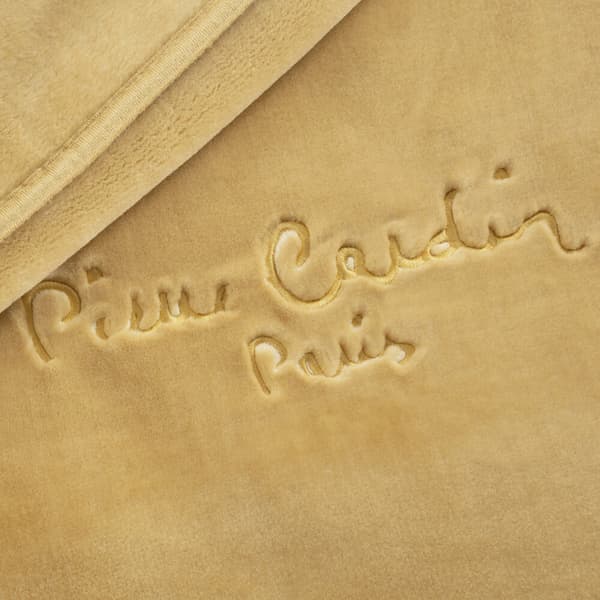 Pierre Cardin CLARA1 Peitto 160x220 Pierre Cardin Eurofirany hunaja pörröinen ja lämmin brodeerattu logo