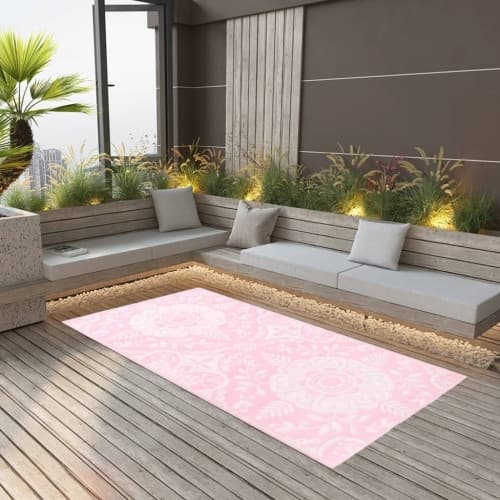 Utomhusmatta ARAKIL rosa 120x180 cm PP