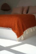 Miniatyrbillede 2 af 7: Stitch sengetæppe - Terracotta