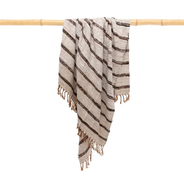The sil vous Plaid - Bohemisk Hvid