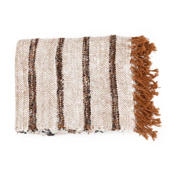 The sil vous Plaid - Bohemisk Hvid