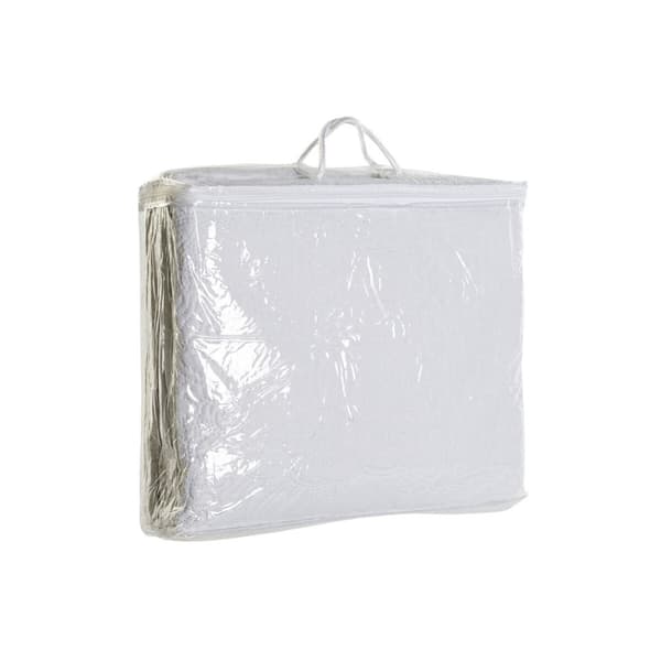 Sängöverdrag DKD Home Decor Vit Säng 180 270 x 270 x 1 cm