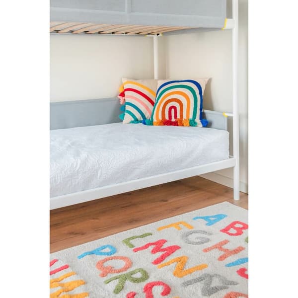 Sängöverdrag DKD Home Decor Vit Säng 180 270 x 270 x 1 cm