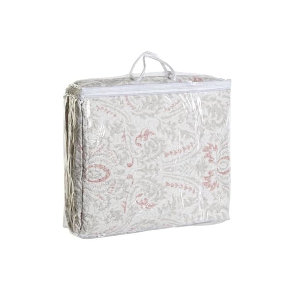 Sängöverdrag DKD Home Decor Brun Beige Säng 180 270 x 270 x 1 cm