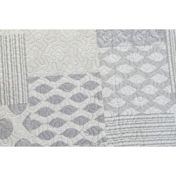 Vuodepeite (viltti) DKD Home Decor Beige Harmaa Sänky 90 Sänky 150 180 x 260 x 1 cm