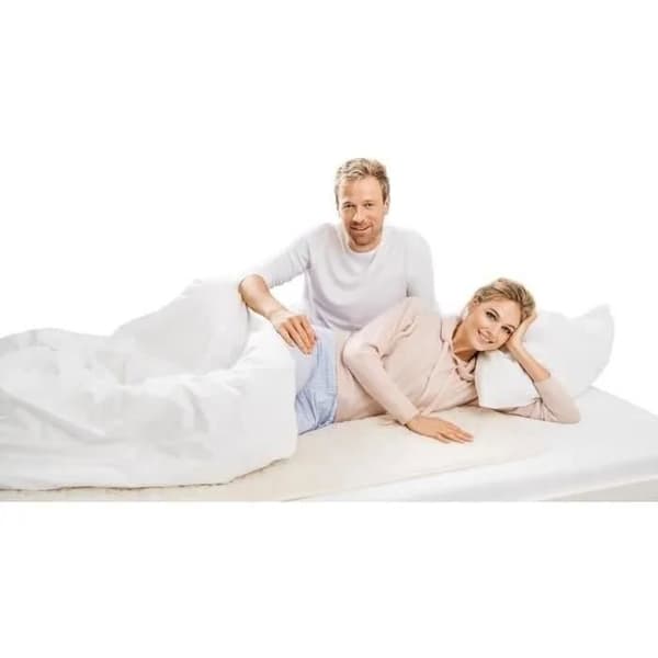 UB 56 - XXL madrassvärmare för dubbelsäng 150x160 i mjuk fleece - 2 x 4 temperaturnivåer med automatisk avstängning