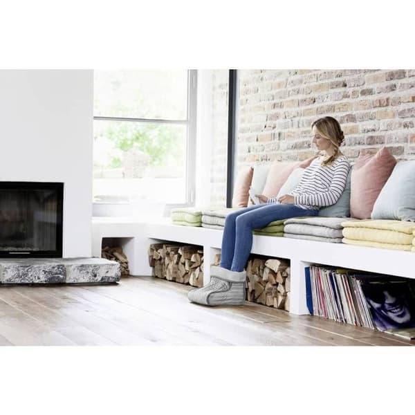 Medisana fotvärmare - Ultrasoft - 6 temperaturnivåer - timer - tvättbar - oeko-tex certifierad - värmer och lindrar