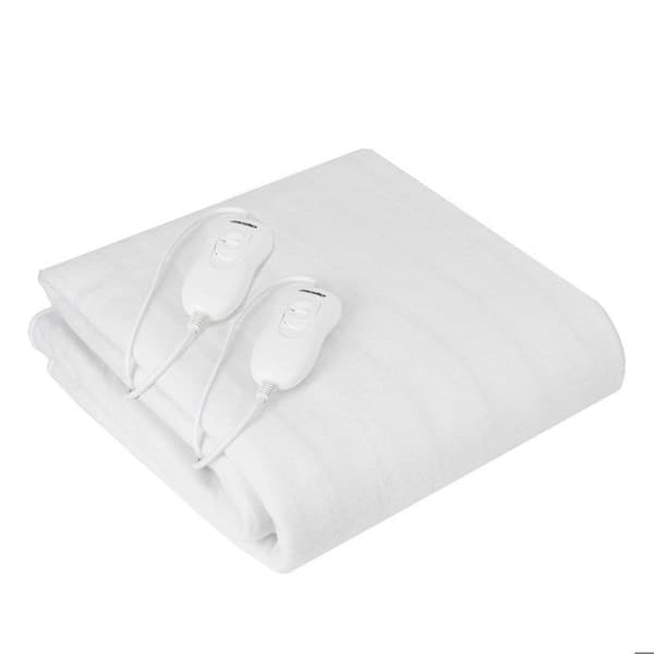 Elektrisk sängvärmare 150x160cm 8 temperatur timer Tvättbar 120W Mesko MS 7420 Blanco 32588