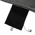 Miniatyrbild 4 av 4: Glovii GB2G USB-uppvärmd filt - Grå - Blandad - 140x80cm - 9W - Kolfiber