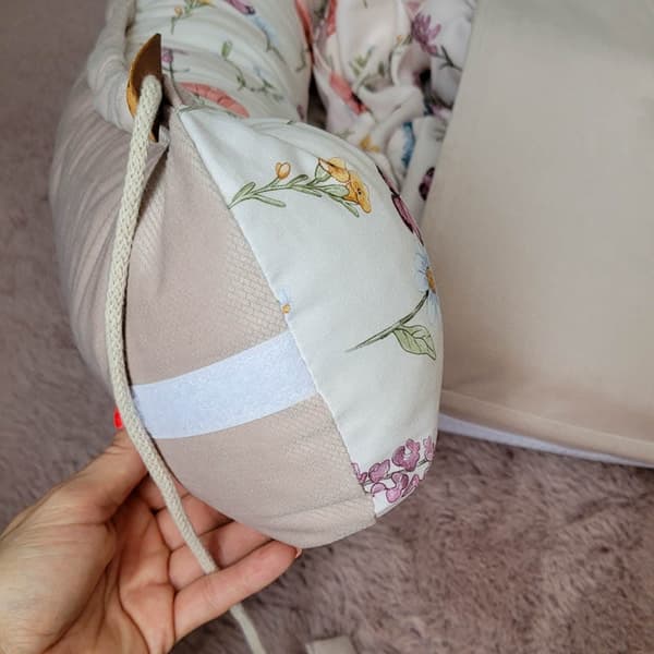 Bambuinen vauvakotelo - Niitty, beige