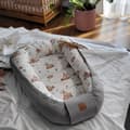 Miniatyrbild 7 av 7: Cotton Baby Cocoon - Kaniner, grå