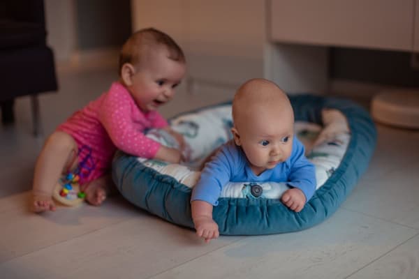 Bambus babykokon - småbørn, grøn