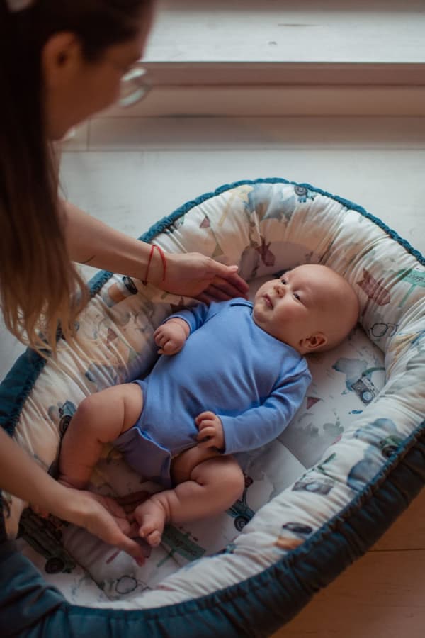 Bambus babykokon - småbørn, grøn