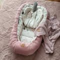 Miniatyrbillede 2 af 6: Bomuldsbabykokon - Forest Paradise, pink
