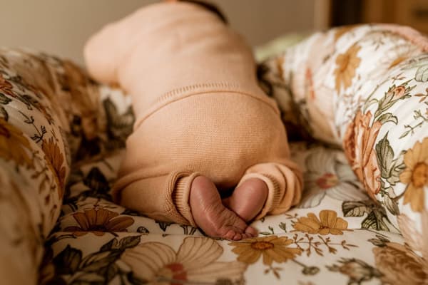 Bambus Baby Cocoon - Forest Paradise, grå