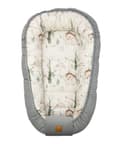 Miniatyrbillede 1 af 9: Bambus Baby Cocoon - Forest Paradise, grå
