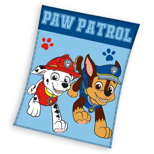 Fleecefilt 130x170 Paw Patrol Valpar