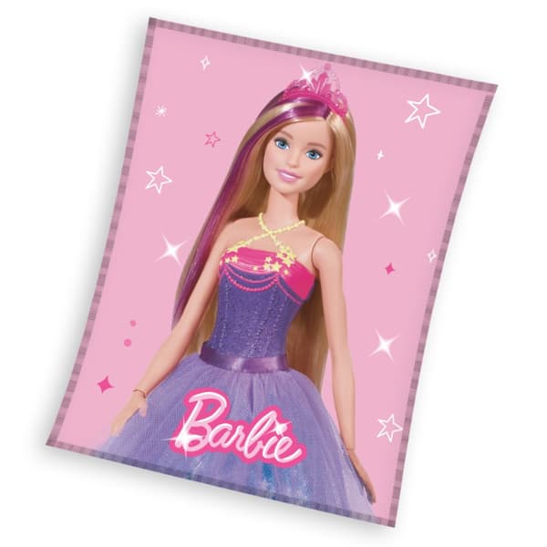 Fleecehuopa 150x200 Barbie-prinsessa