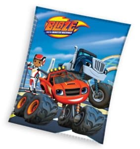 Sengetæppe til børn Coral 150x200 Blaze Cars